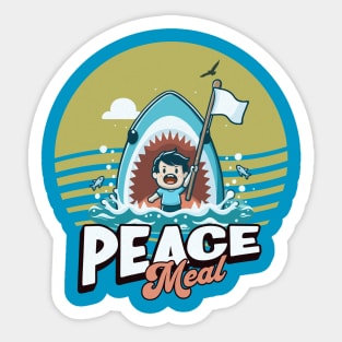 Peace Meal Sticker